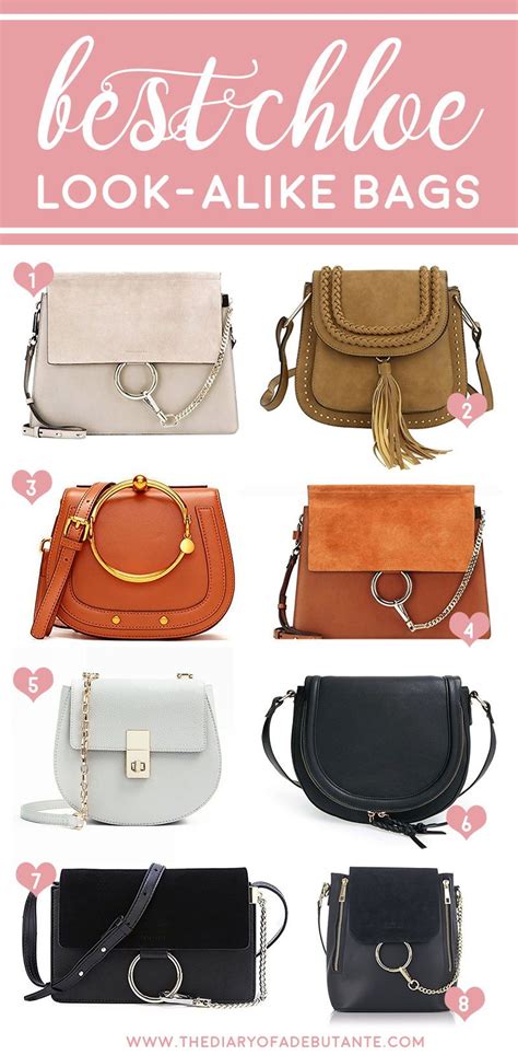 chloe tote bag replica|chloe look alike bags.